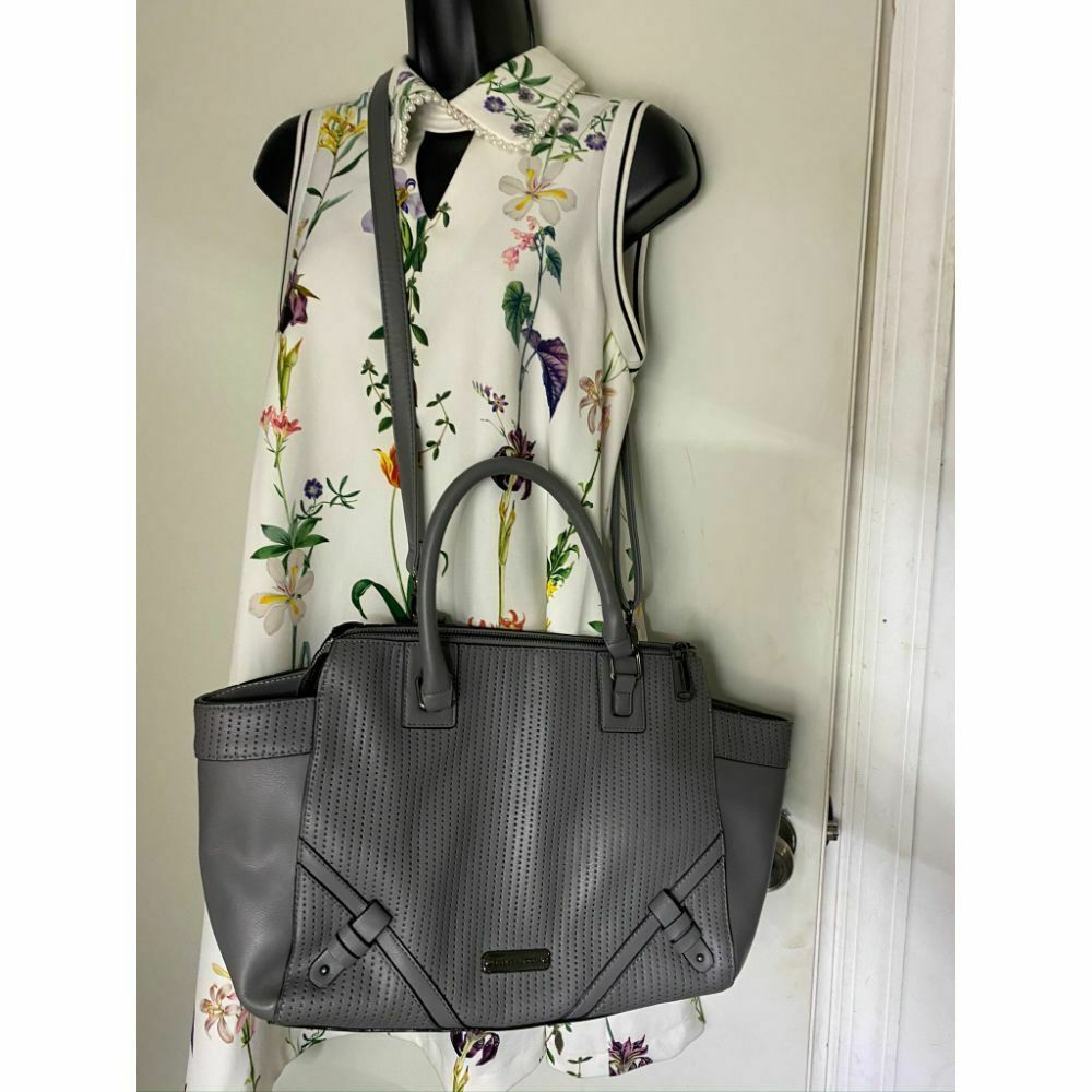 Steve Madden Gray Large Tote Bag