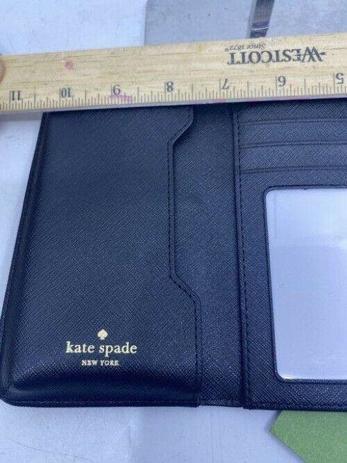 Kate Spade Device Card Black Wristlet