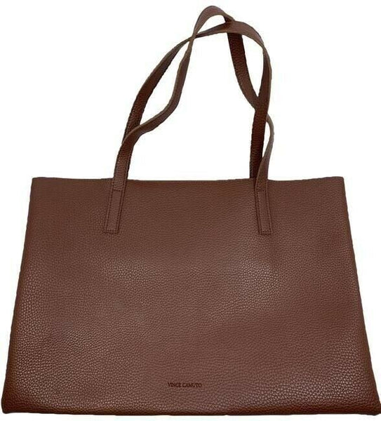 Vince Camuto msrp bronze leather shoulder bag