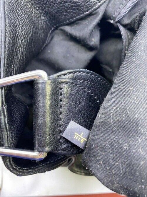 Rebecca Minkoff Large Studded Feat Black Leather Shoulder Bag