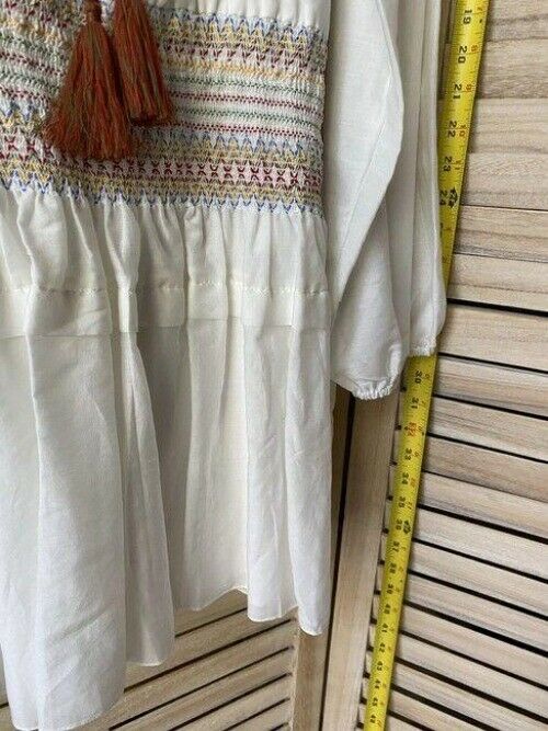 Nicole Miller white new embroidery msrp short formal dress