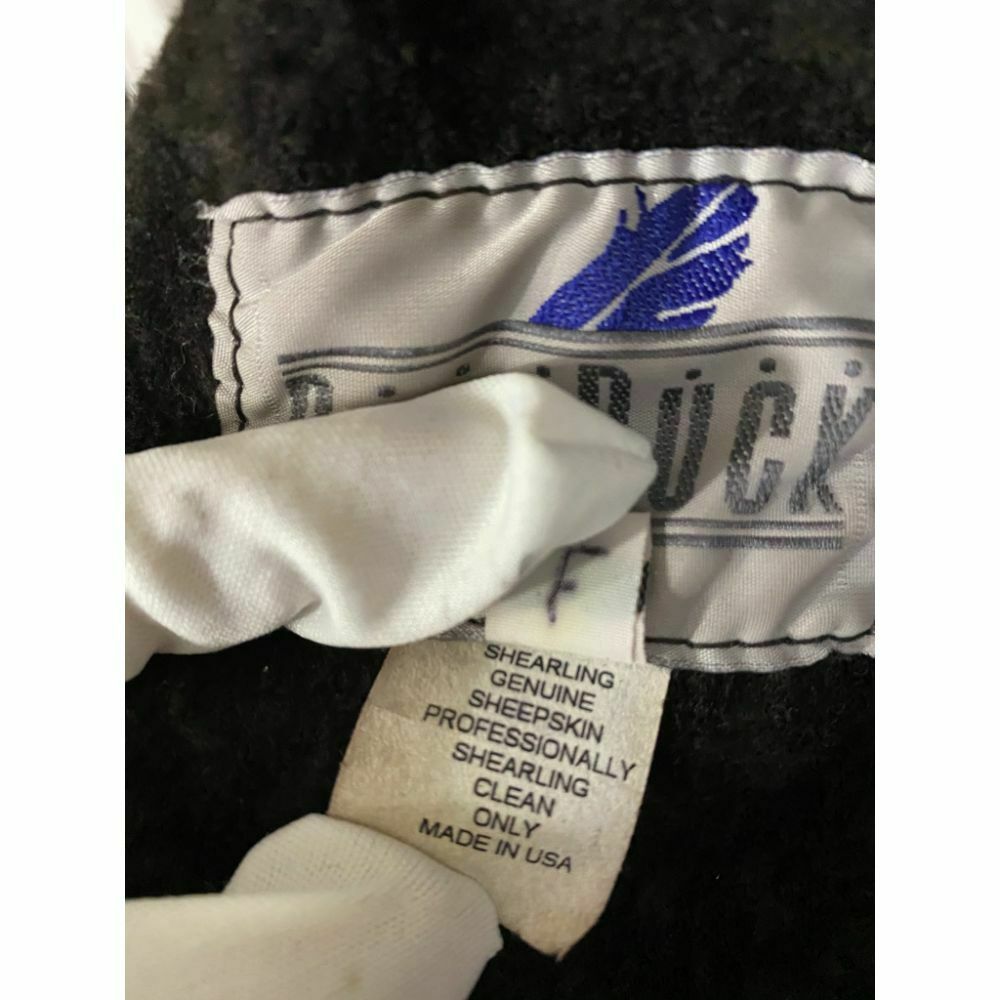 BLUE DUCK Shearling Jacket Small Made in USA Msrp 1,300