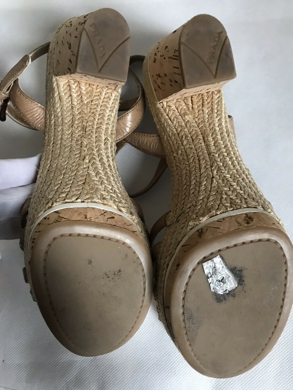 PRADA High Heel Sandals 37