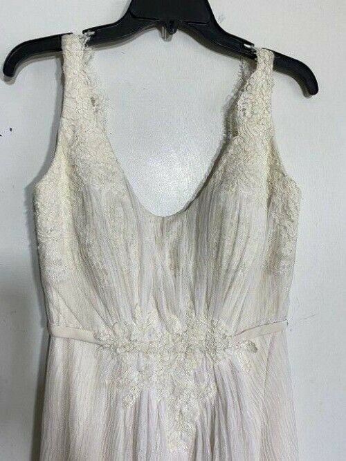 Birnbaum And Bullock Nude Gown Sample Piece Long Formal Dress