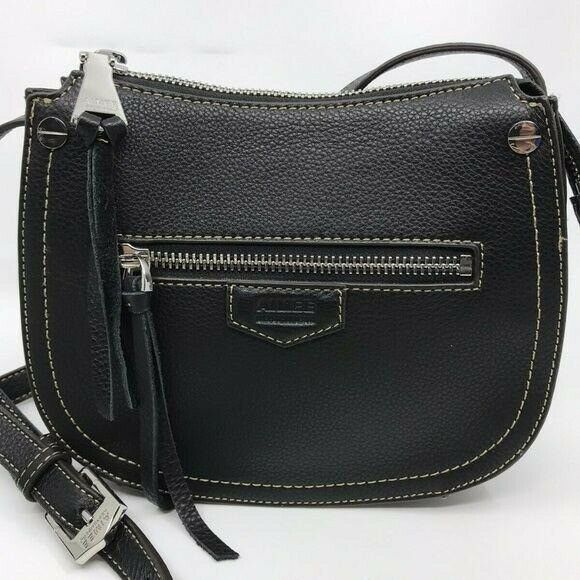 Aimee Kestenberg Black Leather Crossbody