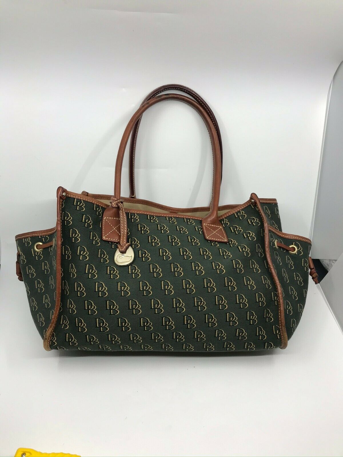 Dooney & Bourke Green Large Tote Bag