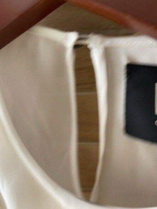 Nicole Miller white msrp small blouse