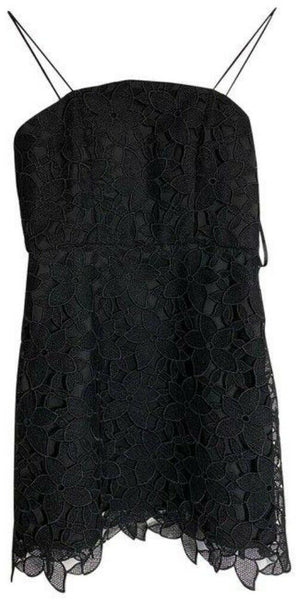 milly minis black new short casual dress