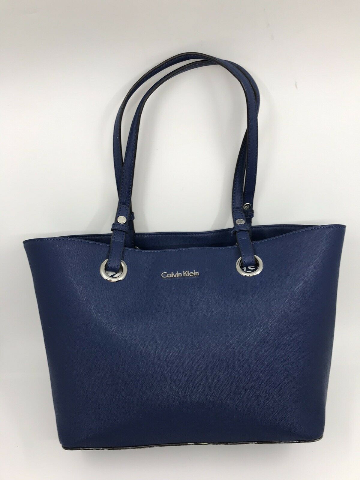 Calvin Klein Blue Tote Bag