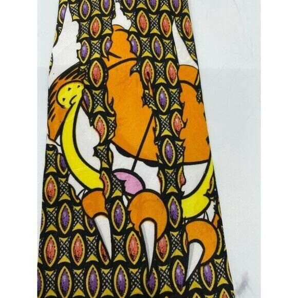 NWT Garfield Neck Tie Black Yellow Novelty Item