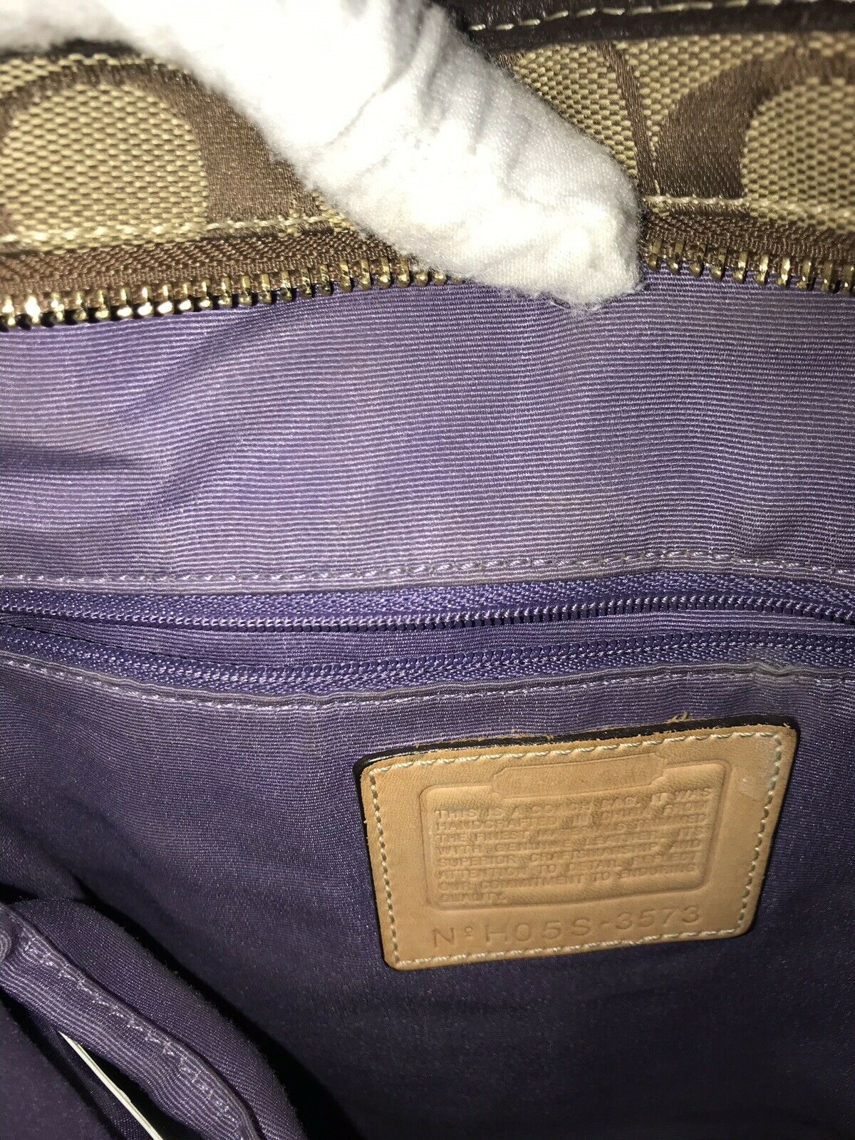 COACH Multi-fabric Patch Work Shoulder Bag