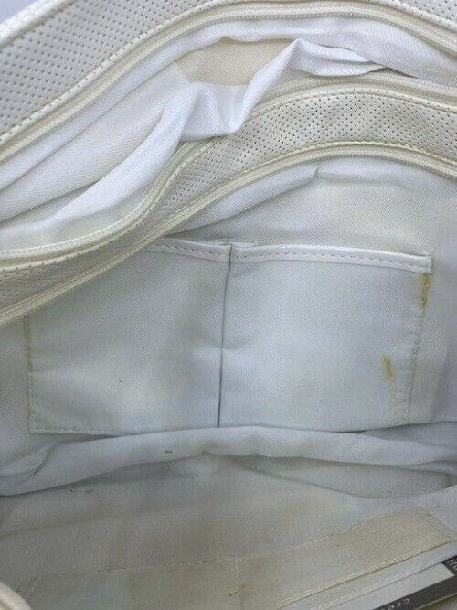 Sag Harbor The Cloths I Wear White Mesh Shoulder Bag