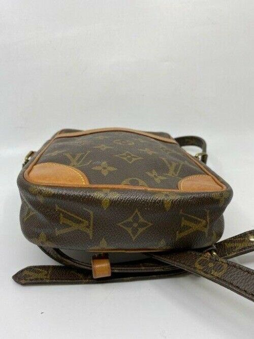 Louis Vuitton vintage tan monogram canvas cross body bag