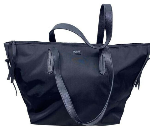 Botkier New York Black Canvas Shoulder Bag