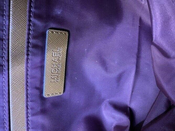 michael kors bag medium bronze brown nylon tote