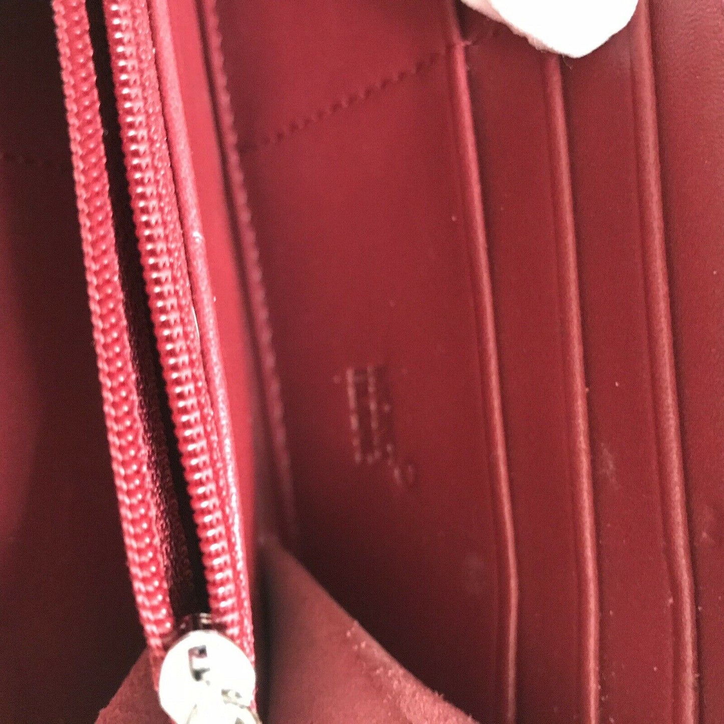 MONT BLANC Red leather Wallet