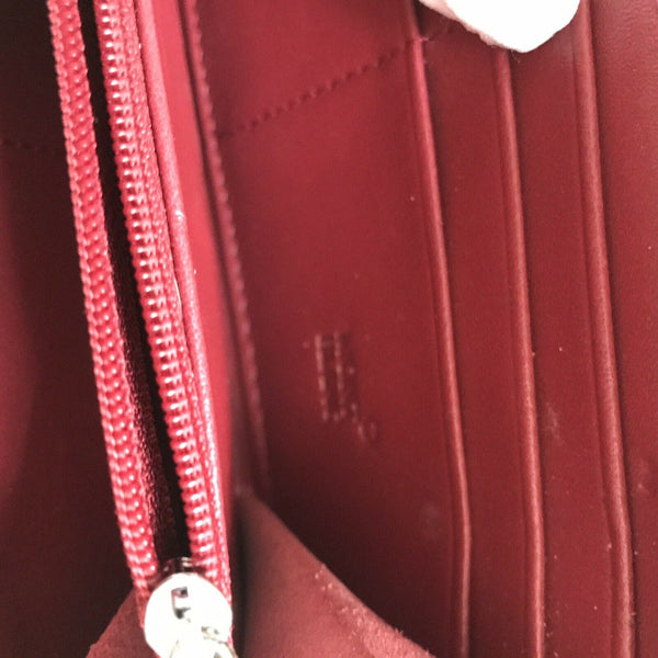 MONT BLANC Red leather Wallet