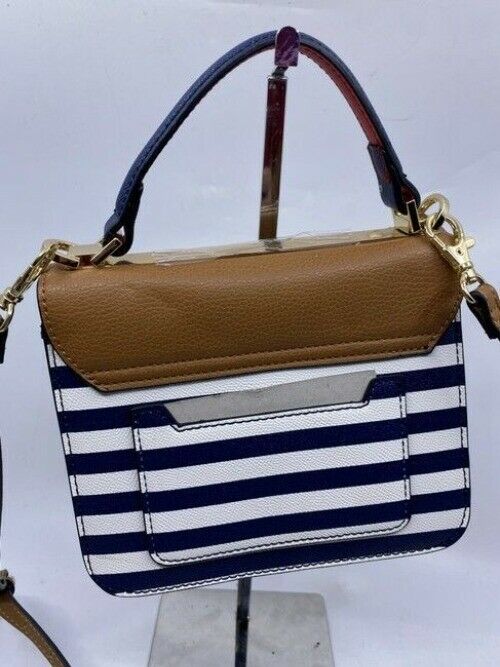 Aldo Cute Stripped Faux Leather Cross Body Bag
