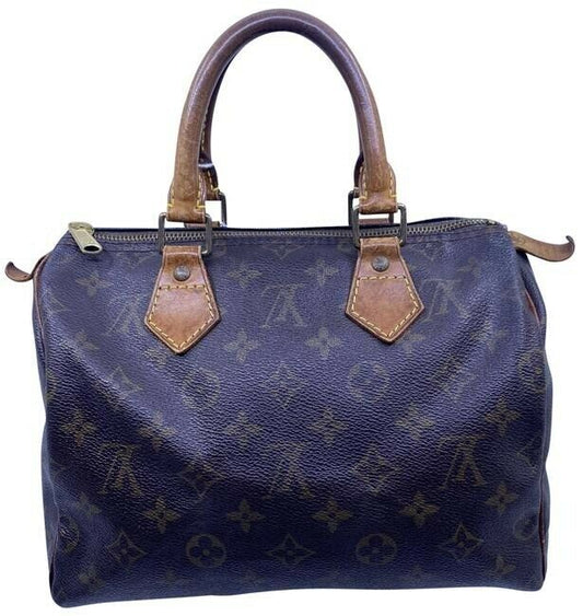 Louis Vuitton Speedy Vintage Brown Monogram Canvas Tote