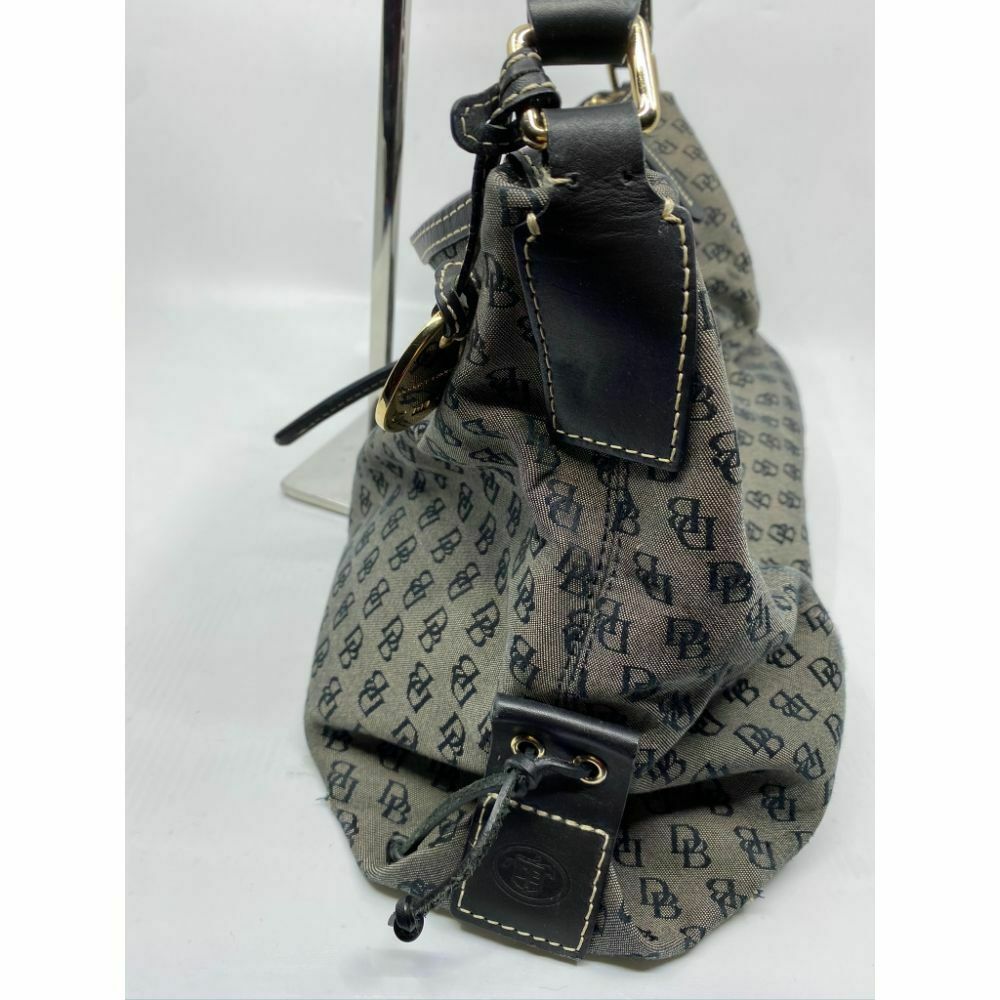 Dooney and Bourke All Over Signature Fabric Bag Size M