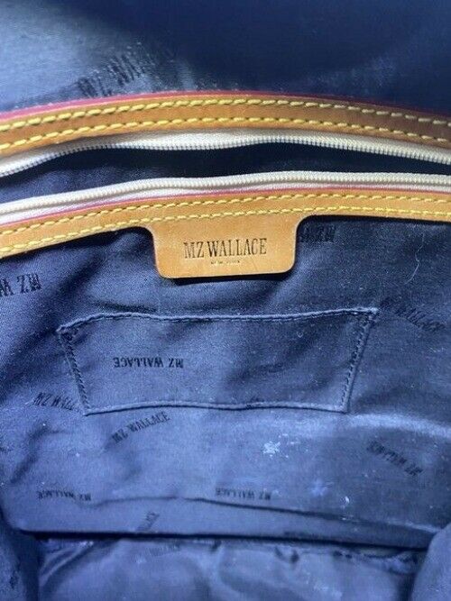 Mz Wallace Cece Moto Black Nylon Backpack