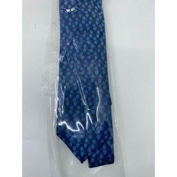 New! BONOBOS Navy Blue Flower Premium Neck Tie