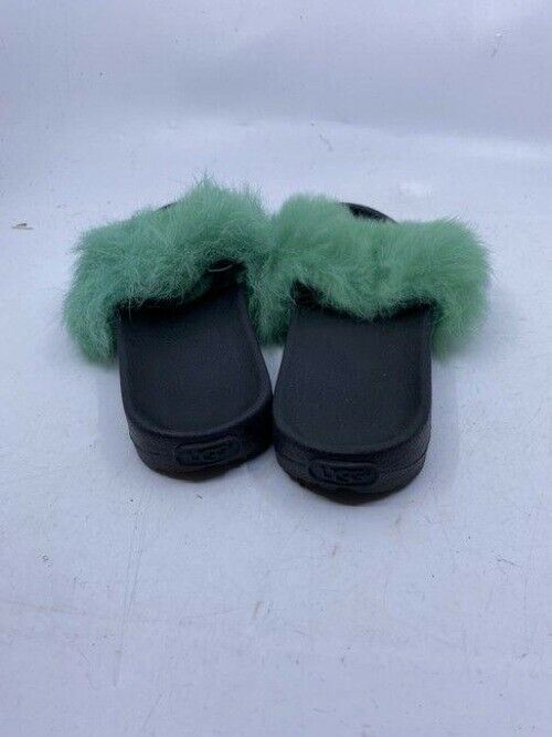 Ugg Australia Green Super Cute Puffed Sandals Size Us
