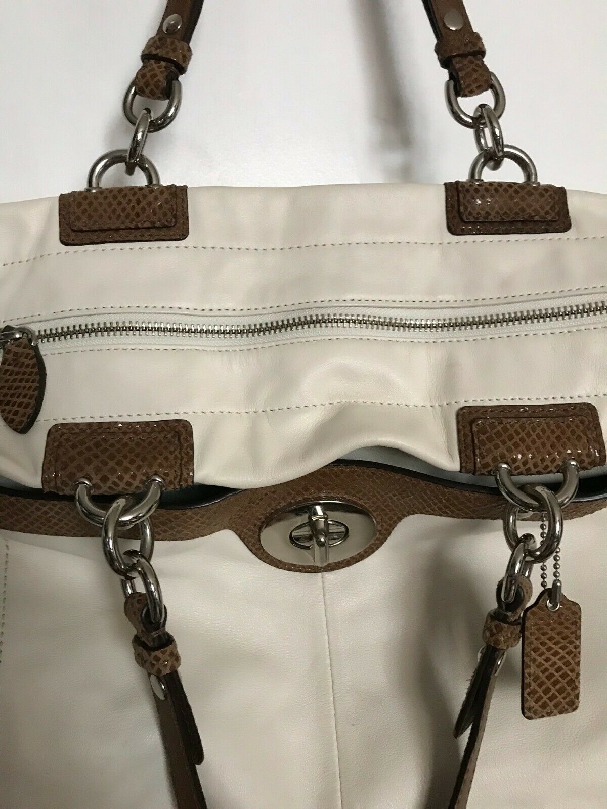 Coach Leather Shoulder Bag