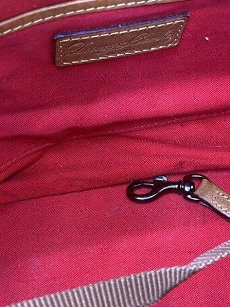 Dooney and Bourke yellow leather shoulder bag