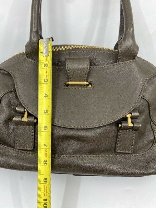 chloe handbag brown leather tote