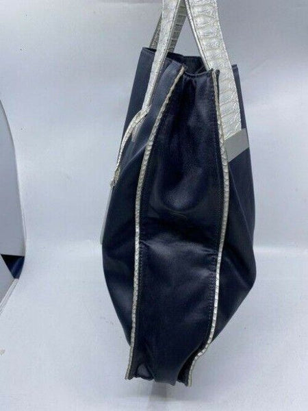 Devi Kroell Shoulder Bag Black Nylon Fabric Tote