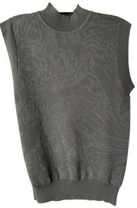 Nicole Miller Small Msrp Gray Sweater