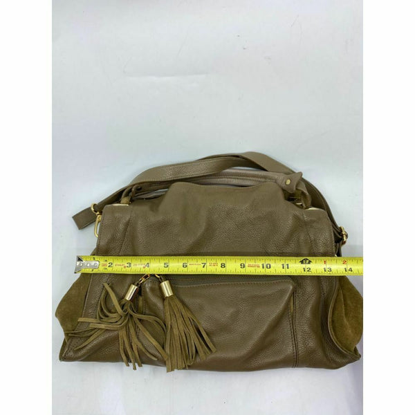 Sandro Brown Leather Shoulder Bag