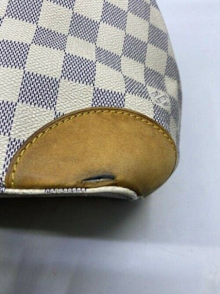 Louis Vuitton Hampstead Vintage Cream Damier Azur Canvas Shoulder Bag