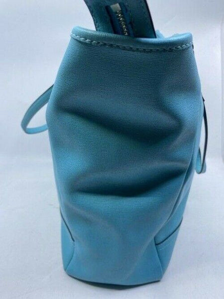 Coach shopping xl great condition msrp blue leather tote