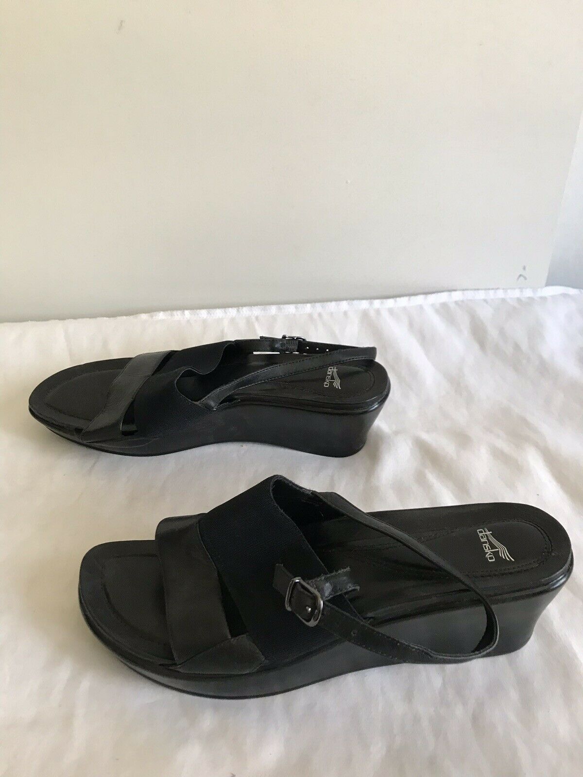DANSKO WEDGES-Black-Size 11.5