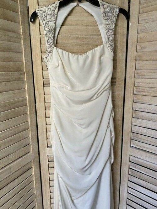 Nicole Miller Ivory Felicity Bridal Gown Msrp