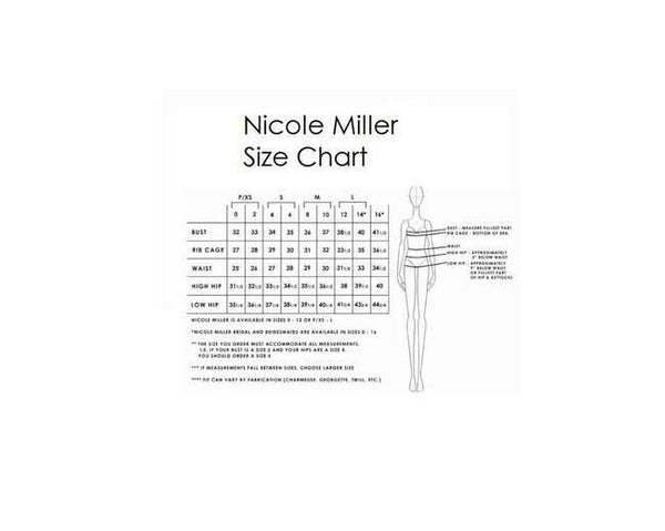 nicole miller multicolor new ruched v neck