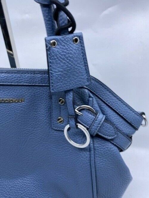 Michael Kors Classic Blue Leather Shoulder Bag