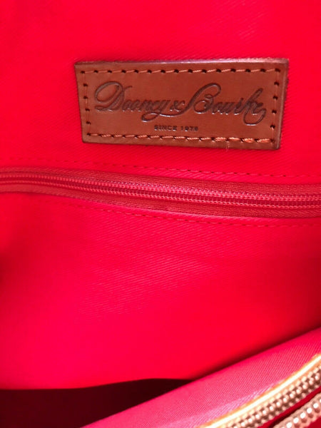 Dooney & Bourke Large Leather Tote Crossbody Bag
