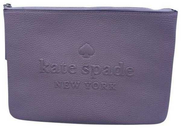 Kate Spade Large Rose Pink Leather Clutch