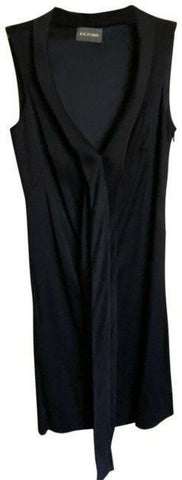 Zac Posen black new sleeveless symmetrical
