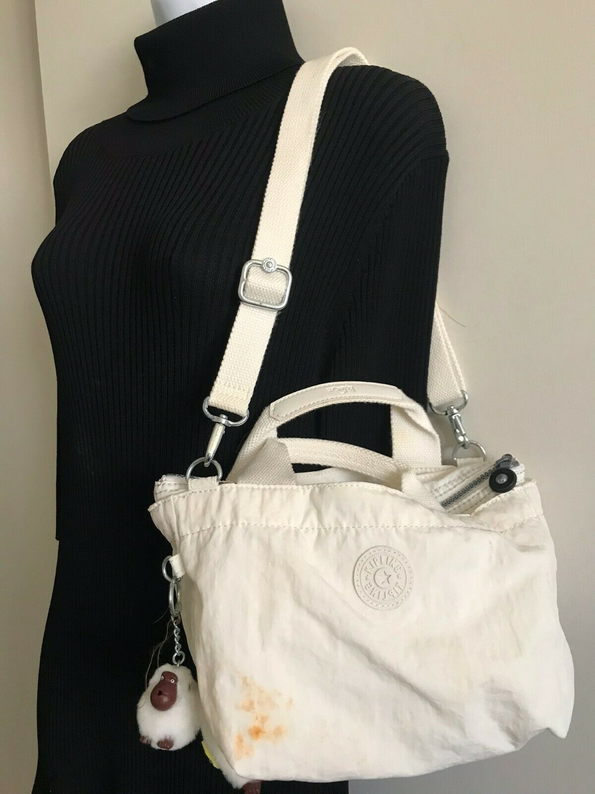 KIPLING Nylon Crossbody Bag With Adjustable Straps