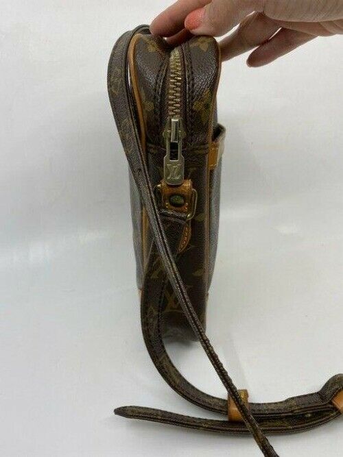 Louis Vuitton vintage tan monogram canvas cross body bag