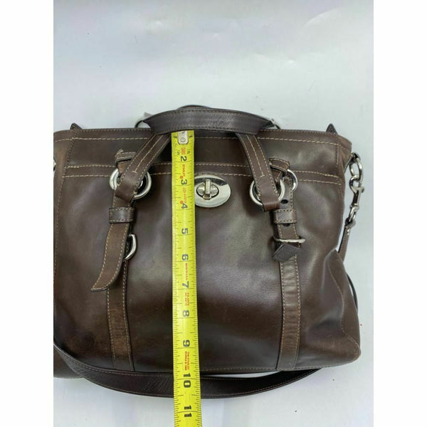COACH Medium/ Large Leather Brown Shoulder Bag