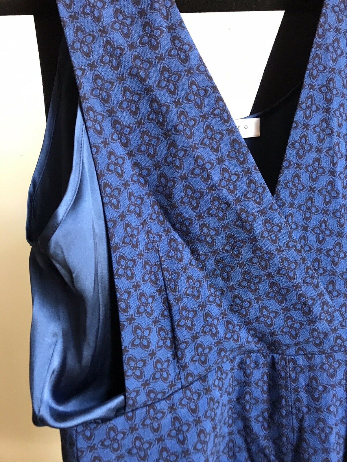 Sandro Blue Romper Size Small