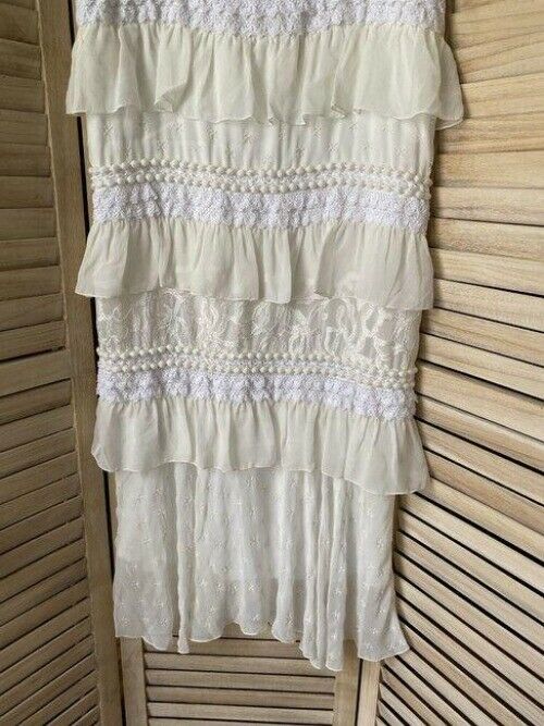 Nicole Miller cream layer msrp skirt