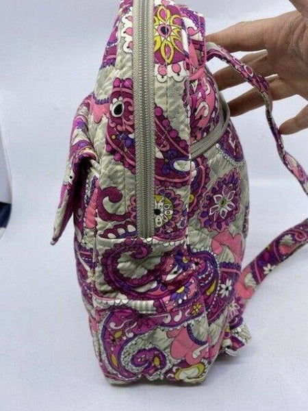 Vera Bradley Msrp Pink Gray Backpack