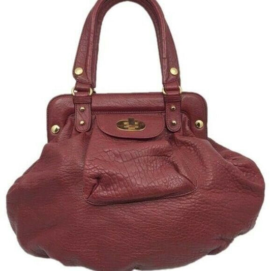 BADGLEY MISCHKA Red Leather Shoulder Bag