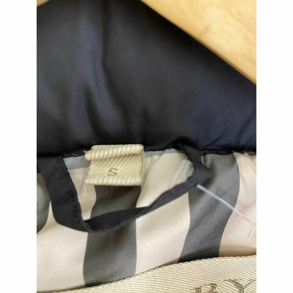 BURBERRY Womens Quilted Down Long Outerwear Jacket Small
